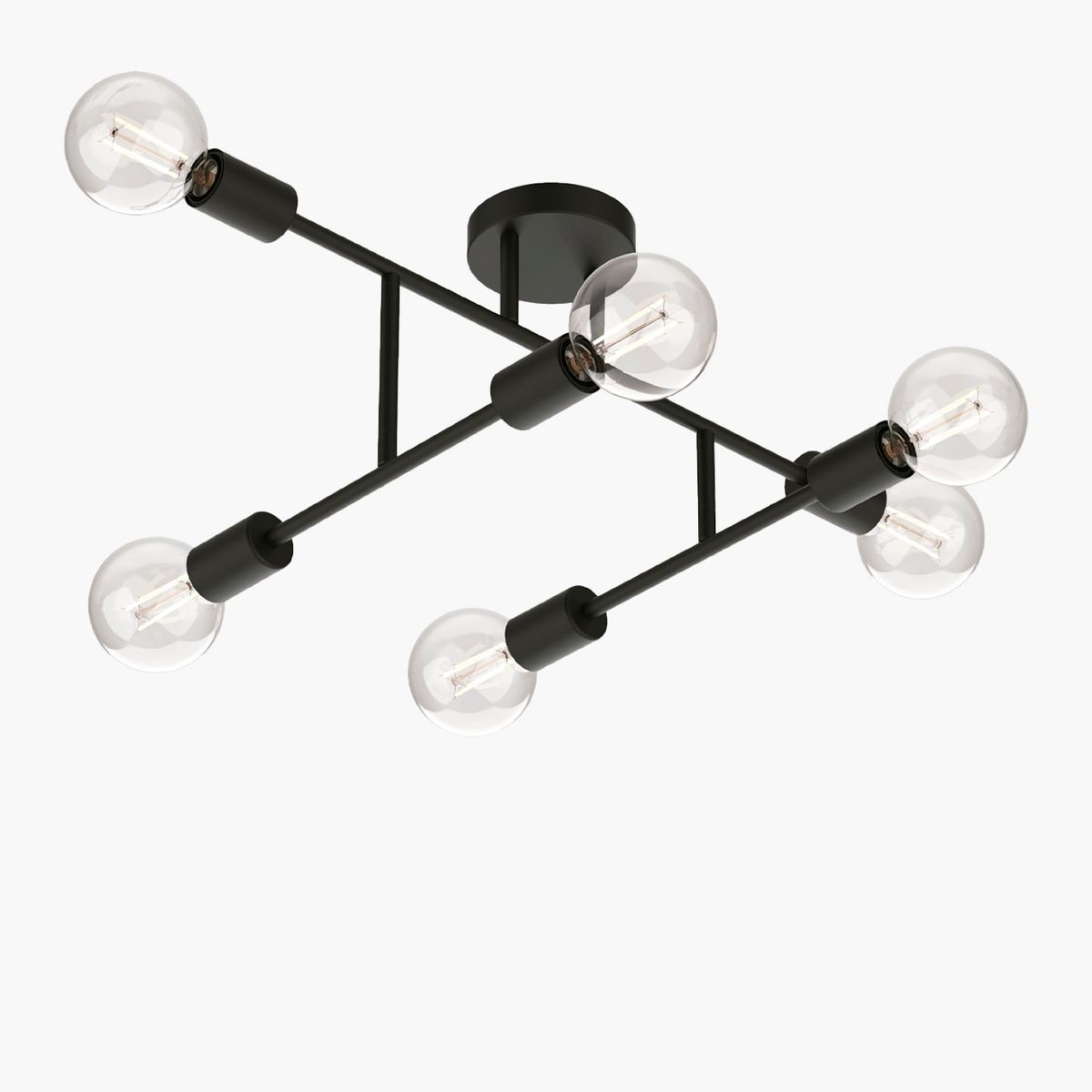 FORM DESIGN - Lámpara de Techo Lexie x6 Negro Form