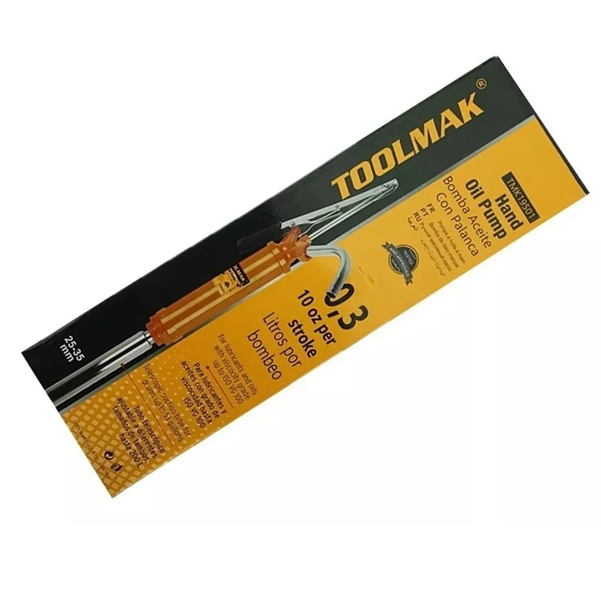 GENERICO - Bomba De Aceite Con Palanca Manual Para Tambor Toolmak