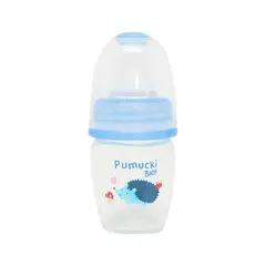 PUMUCKI - Mamadera Recién Nacido Celeste Niño