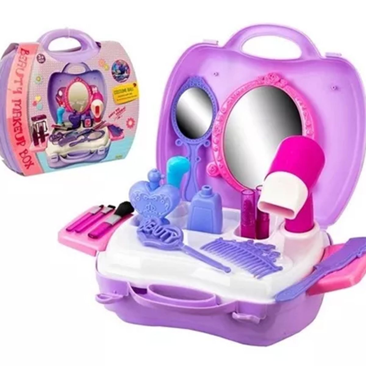 GENERICO - Maletín Tocador de belleza Con Accesorios 21