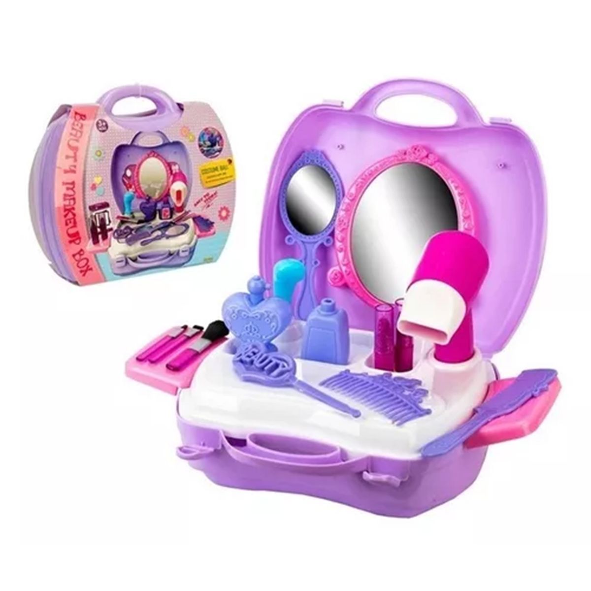 GENERICO - Maletín Tocador de belleza Con Accesorios 21