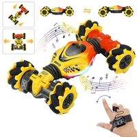 Auto Stunt Control Remoto 3 en 1 con Sensor de Movimiento, Rotación 360° y Luces LED