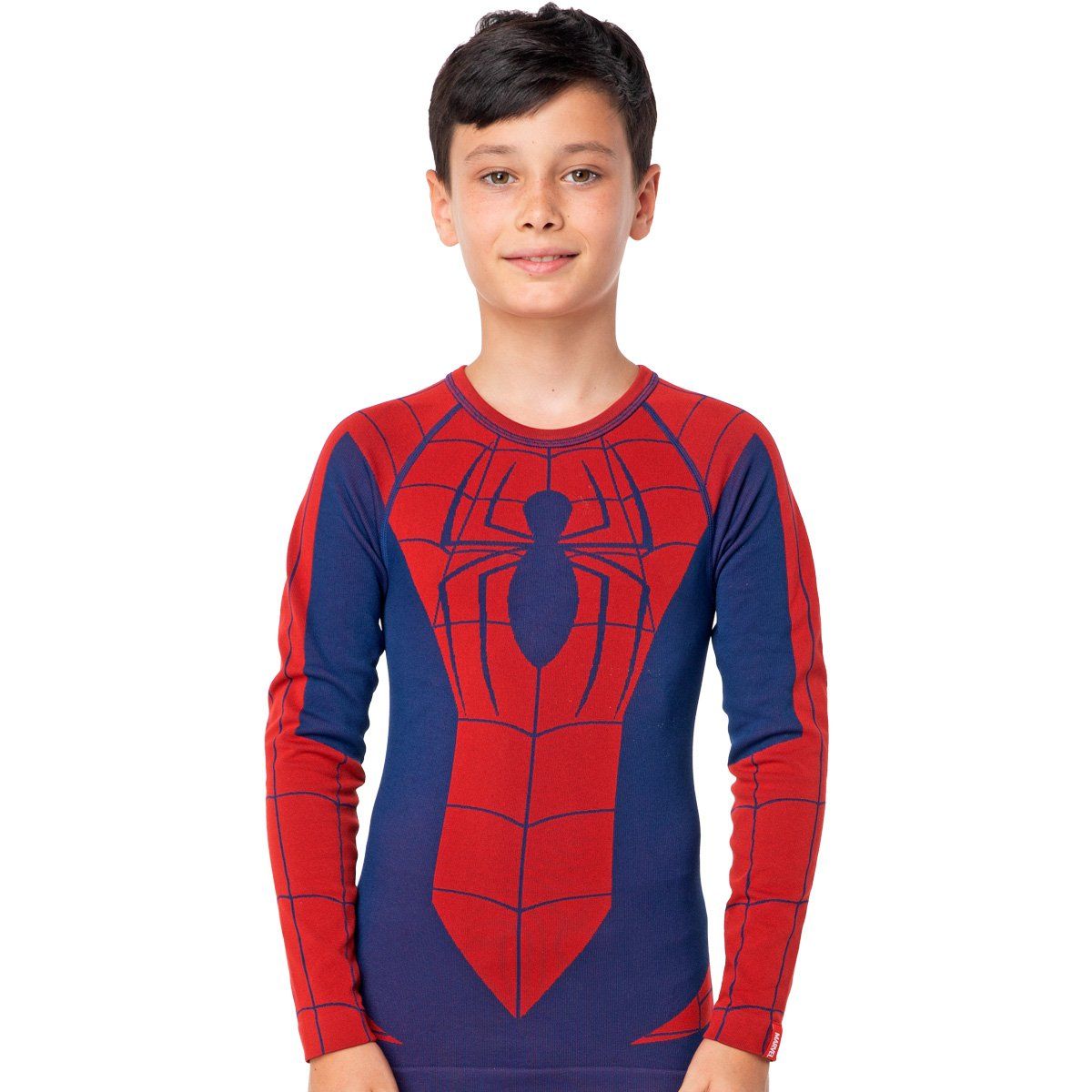 TOP - Camiseta Deportiva Niño Primera Capa Microfibra SPIDER MAN Top