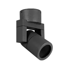 LED STUDIO - APLIQUÉ CIELO/MURO DIRIGIBLE 7 IP54 S/GU10 GRIS O