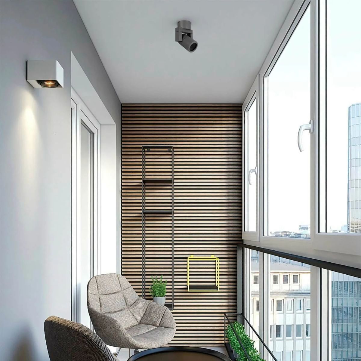 FOCO SOBREPUESTO CIELO / MURO LED STUDIO DIRIGIBLE IP54, marca LED STUDIO - Foto 2