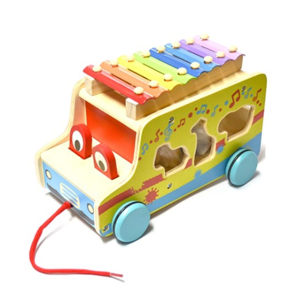 OEM - Tren Multifuncional Juguete Madera