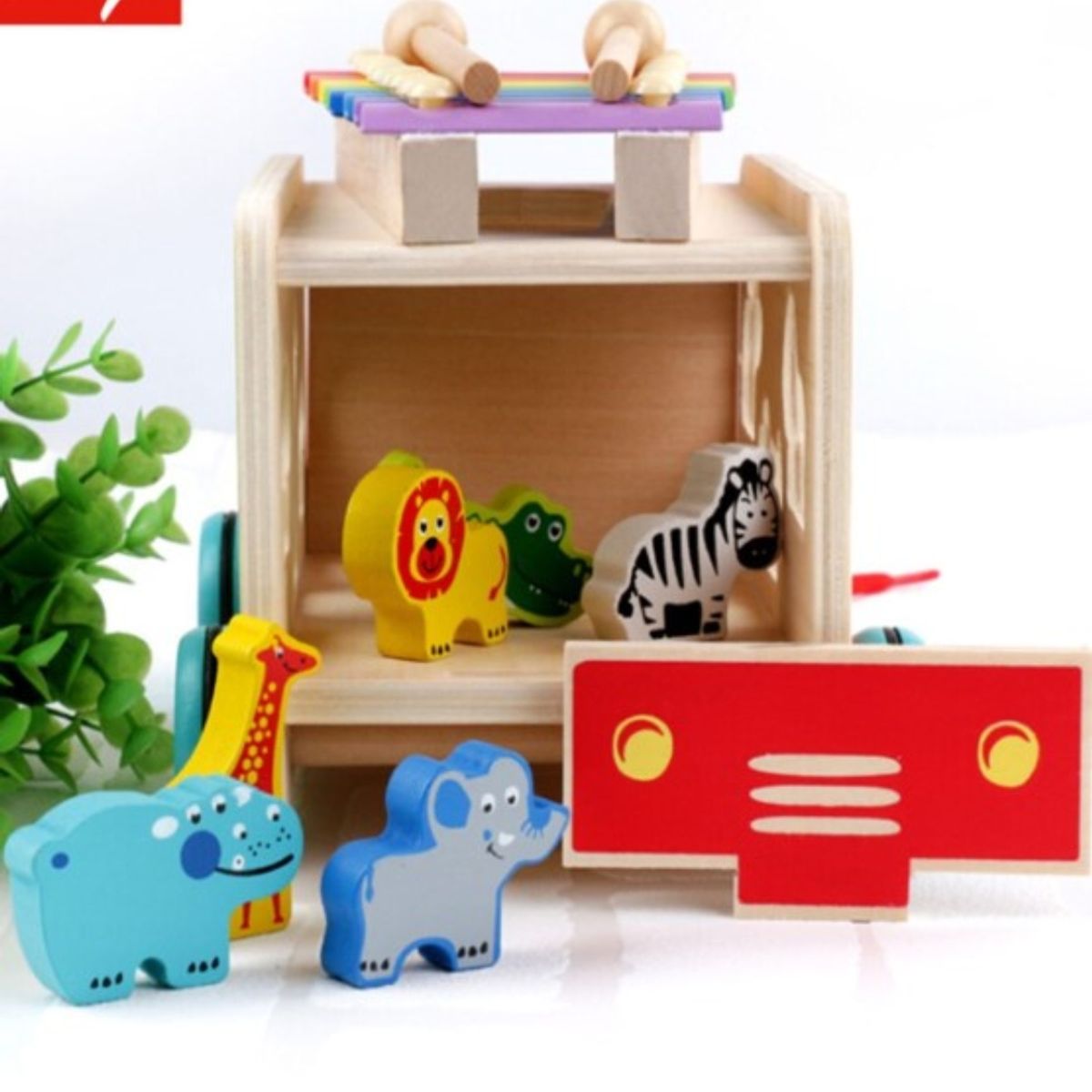 OEM - Tren Multifuncional Juguete Madera