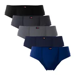 TOP - Slip Algodón Pack 5 Combinación 1 Top.