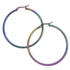 GENERICO - Aros Argollas Acero Quirúrgico 45MM