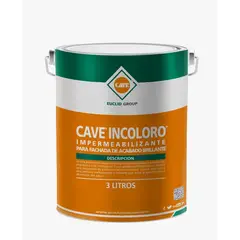 CAVE - Incoloro - Impermeabilizante Para Fachadas, Bidón 3 Lt
