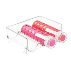 WAKESHOME - Estante Apilable De Plástico Para Almacenamiento De Botellas
