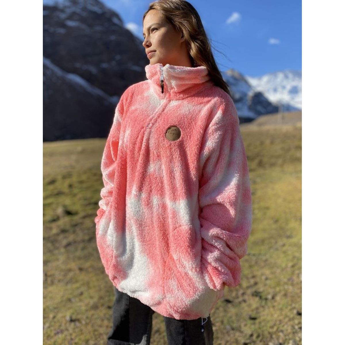 KAZU CAJON DEL MAIPO SPA - Middle Corderito Kazu New Poppy Oversize