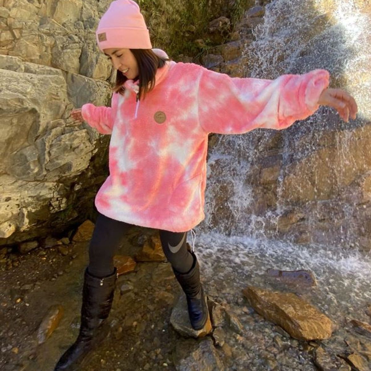 KAZU CAJON DEL MAIPO SPA - Middle Corderito Kazu New Poppy Oversize