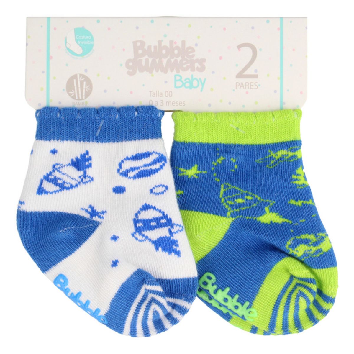 BUBBLE GUMMERS - CALCETINES NIÑO BUBBLEGUMMERS PHYGITAL MULTICOLOR