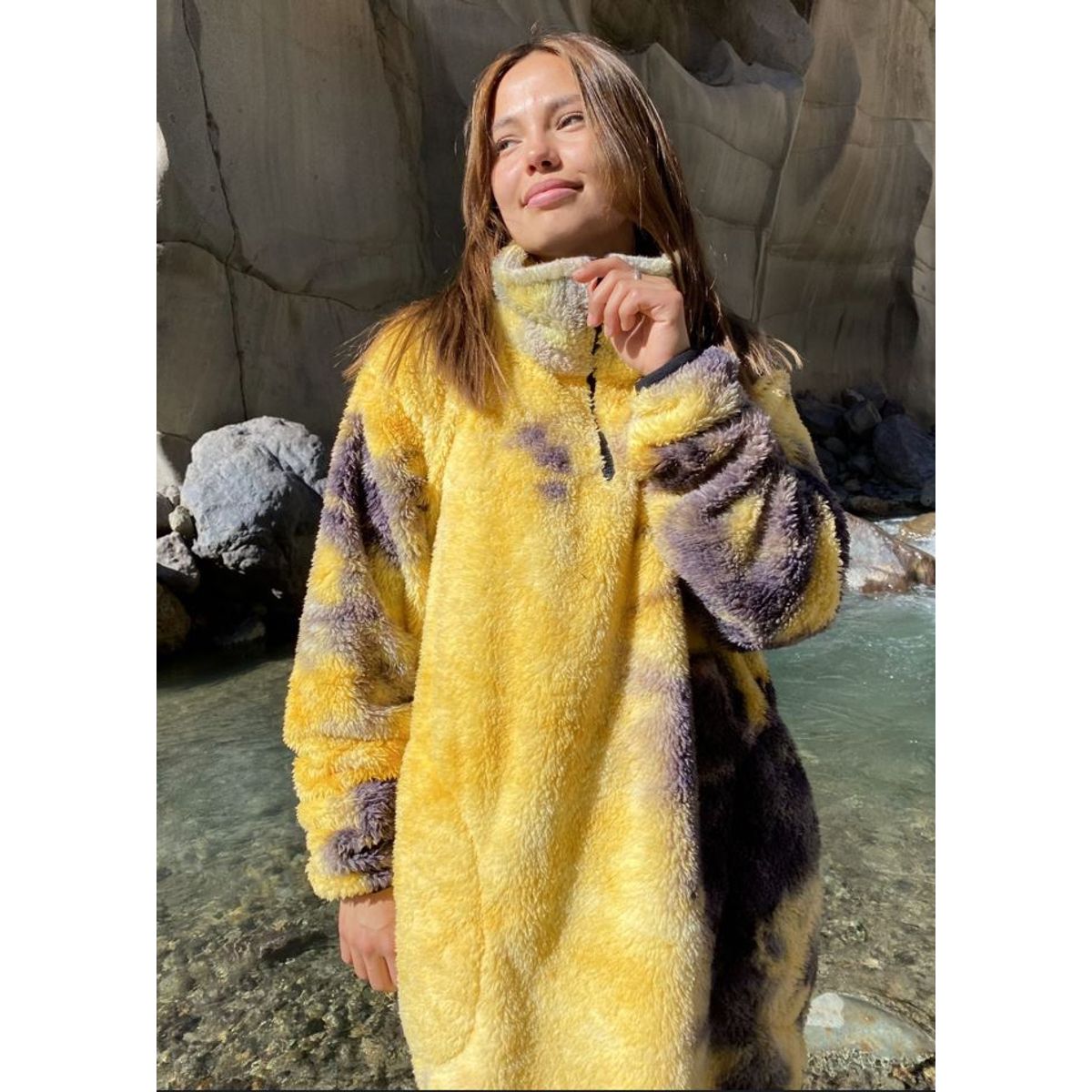 KAZU CAJON DEL MAIPO SPA - Middle Corderito Turpial Oversize