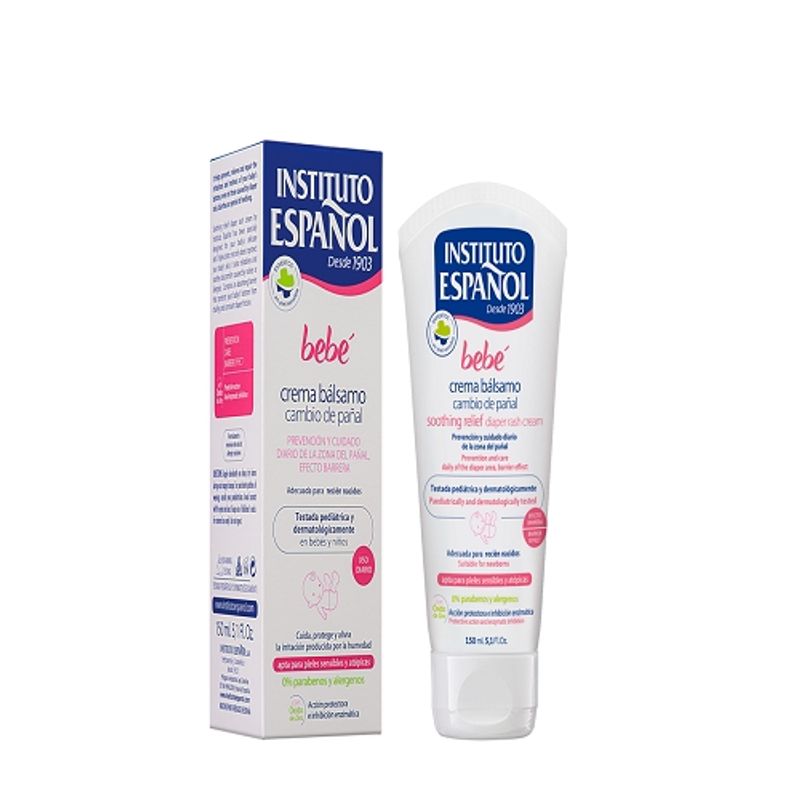 INSTITUTO ESPANOL - CREMA CAMBIO DE PAÑAL BEBE 150 ML