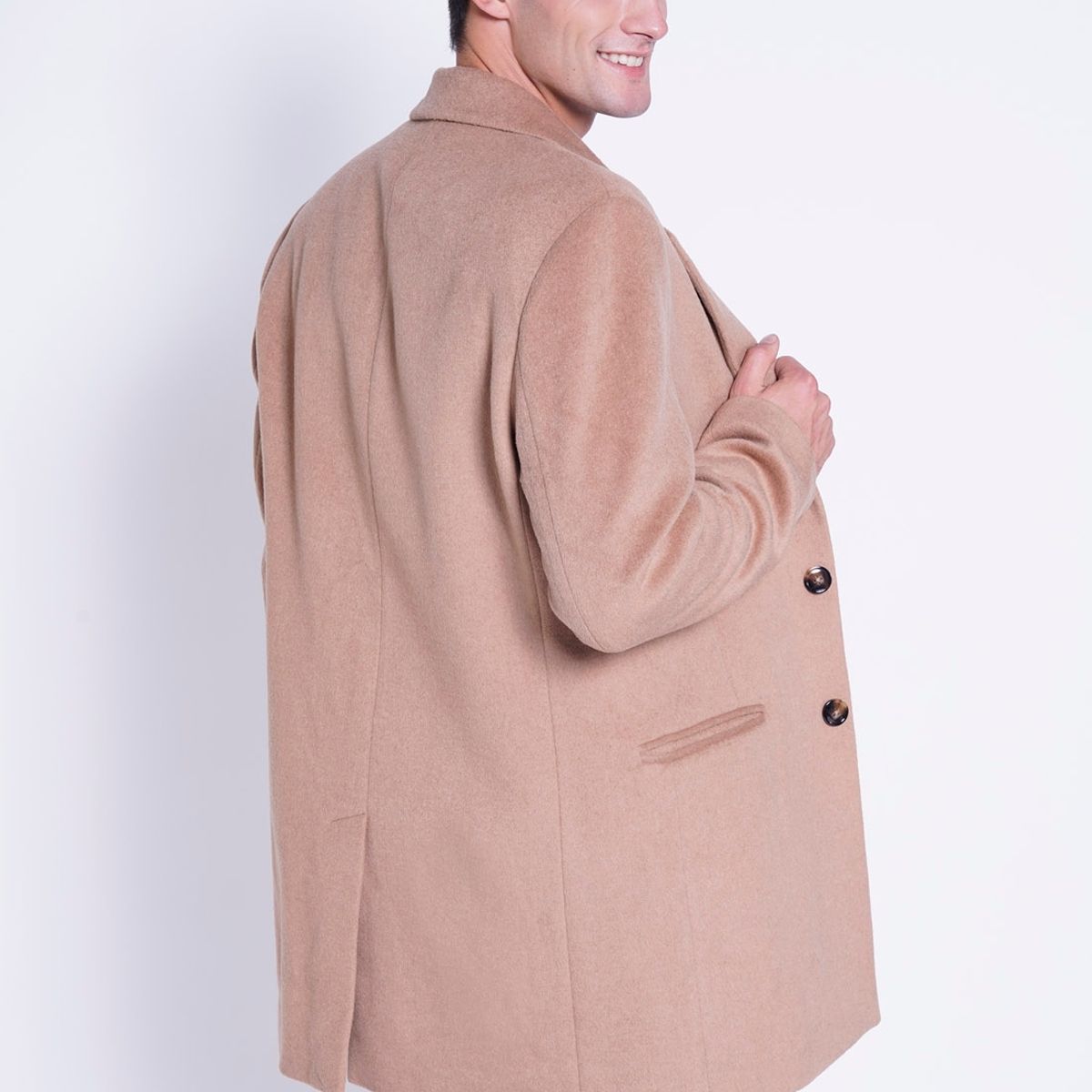 NEW MAN - Abrigo Prince Marrón New Man