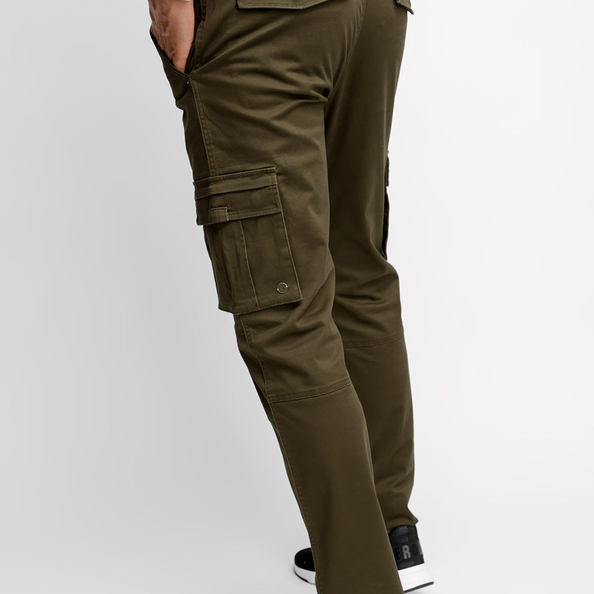 FEROUCH - Pantalón Clásico Cargo F Verde Ferouch