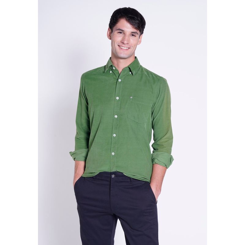 NEW MAN - Camisa Rosellon Verde New Man