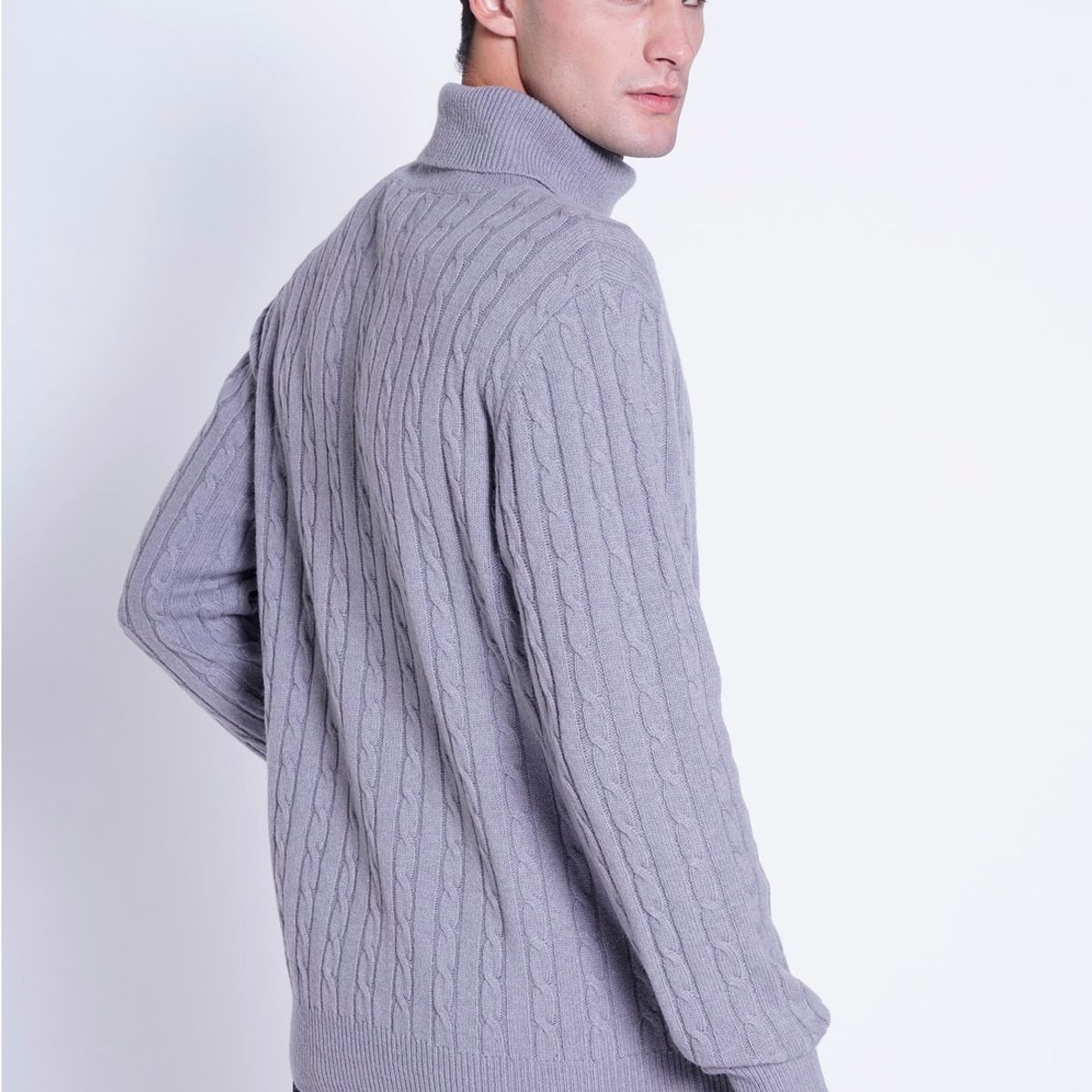 NEW MAN - Sweater Musgo Gris New Man