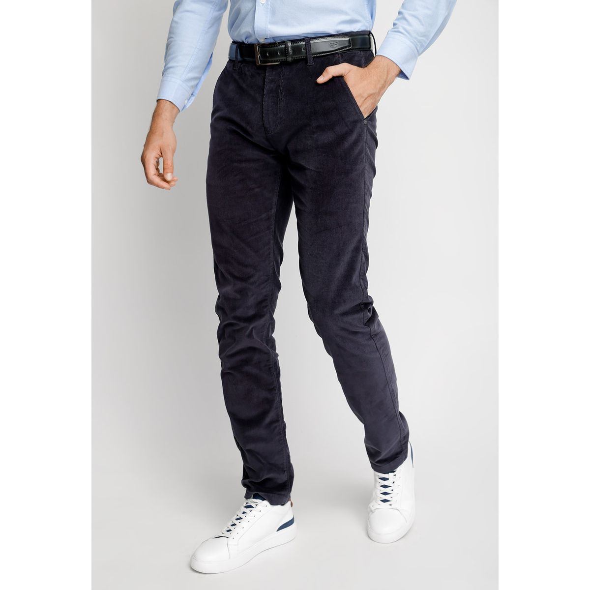FEROUCH - Pantalón Chino Lancaster Gris Ferouch