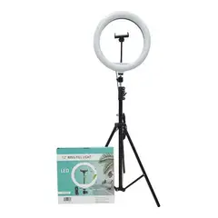GENERICO - Aro De Luz Con Trípode Graduable De 30cm 12 Pulgadas