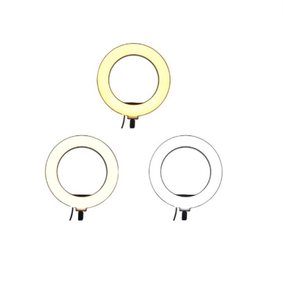 GENERICO - Aro De Luz Con Trípode Graduable De 30cm 12 Pulgadas