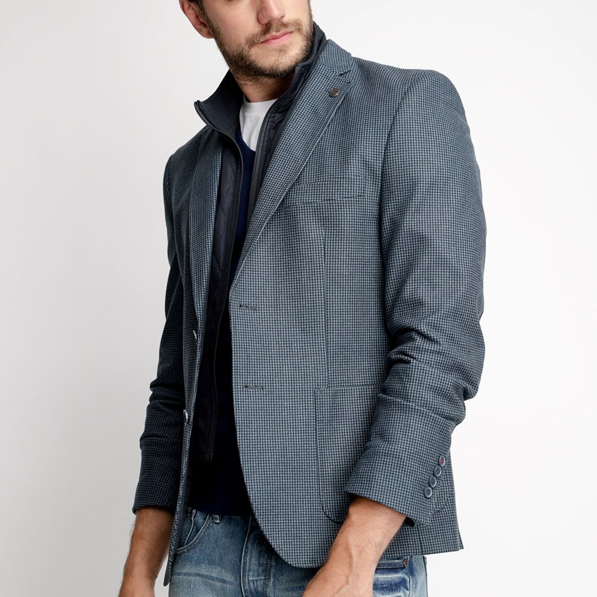 FEROUCH - Blazer Orlando F Gris Ferouch