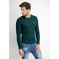 FEROUCH - Sweater Oklahoma Azul