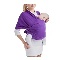 KIVARA - Fular Semielastico Portabebe Morado