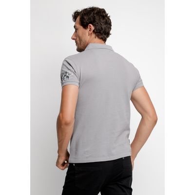 Imagen 2 del producto Polera Polo New Jersey Gris