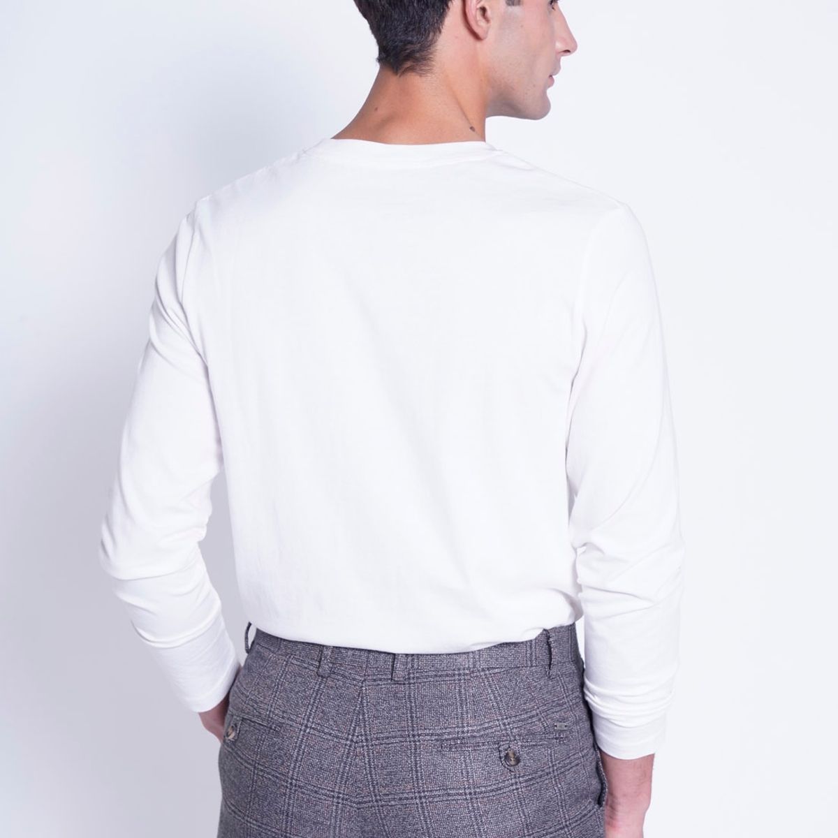 NEW MAN - Polera Leon Blanco New Man