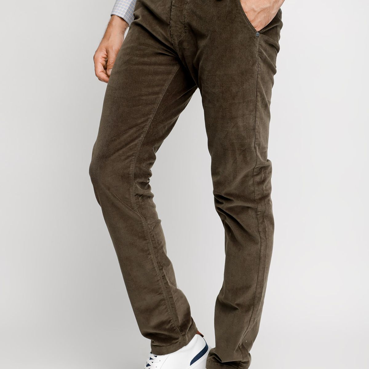 FEROUCH - Pantalón Chino Lancaster Verde Ferouch