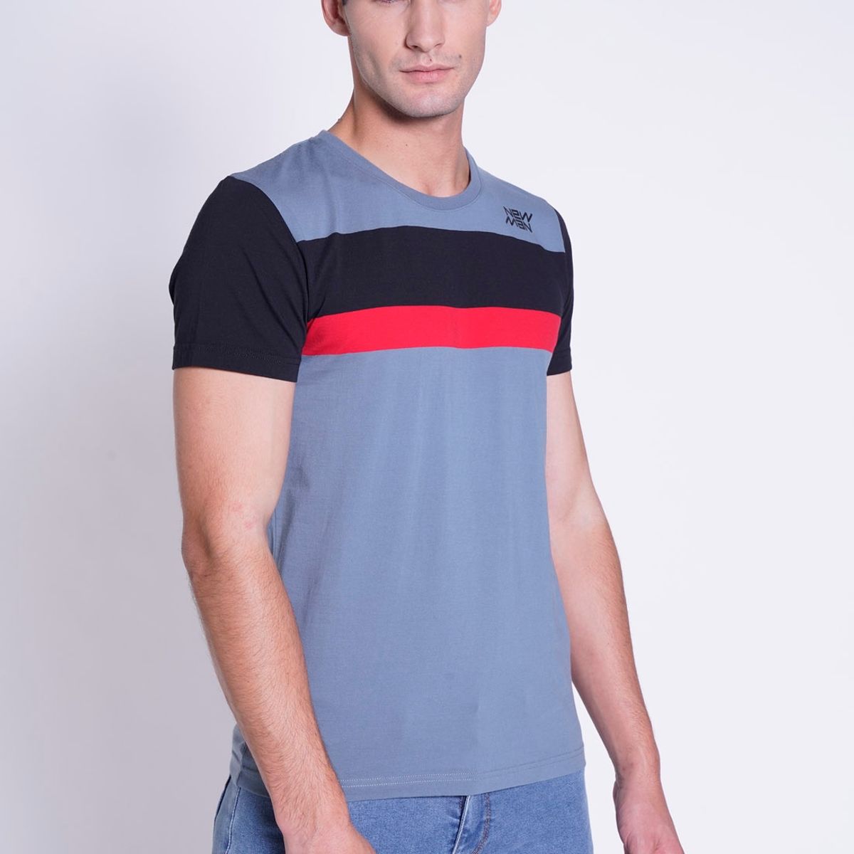 NEW MAN - Polera Dustin Gris New Man
