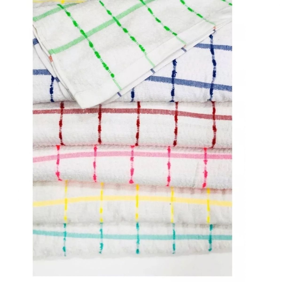 GENERICO - Set 12 Paños De Cocina Toalla Mas Grueso 85g Bl-01