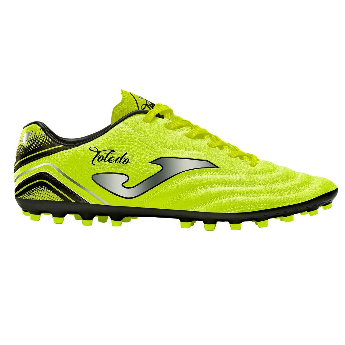 JOMA - Zapatilla Fútbol AG Kids Toledo Flúor Joma