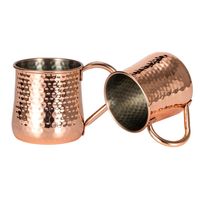 Mug Vasos De Cobre Set 2 Cantina Moscow Mule Coctel Tragos - Cafe