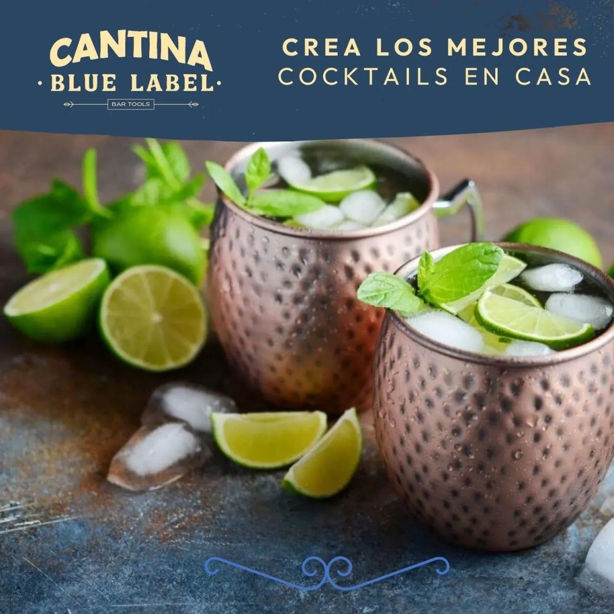 CASATUA - Mug Vasos Cobre Set De 2 Casatua Moscow Mule Coctel 500ml - Cafe