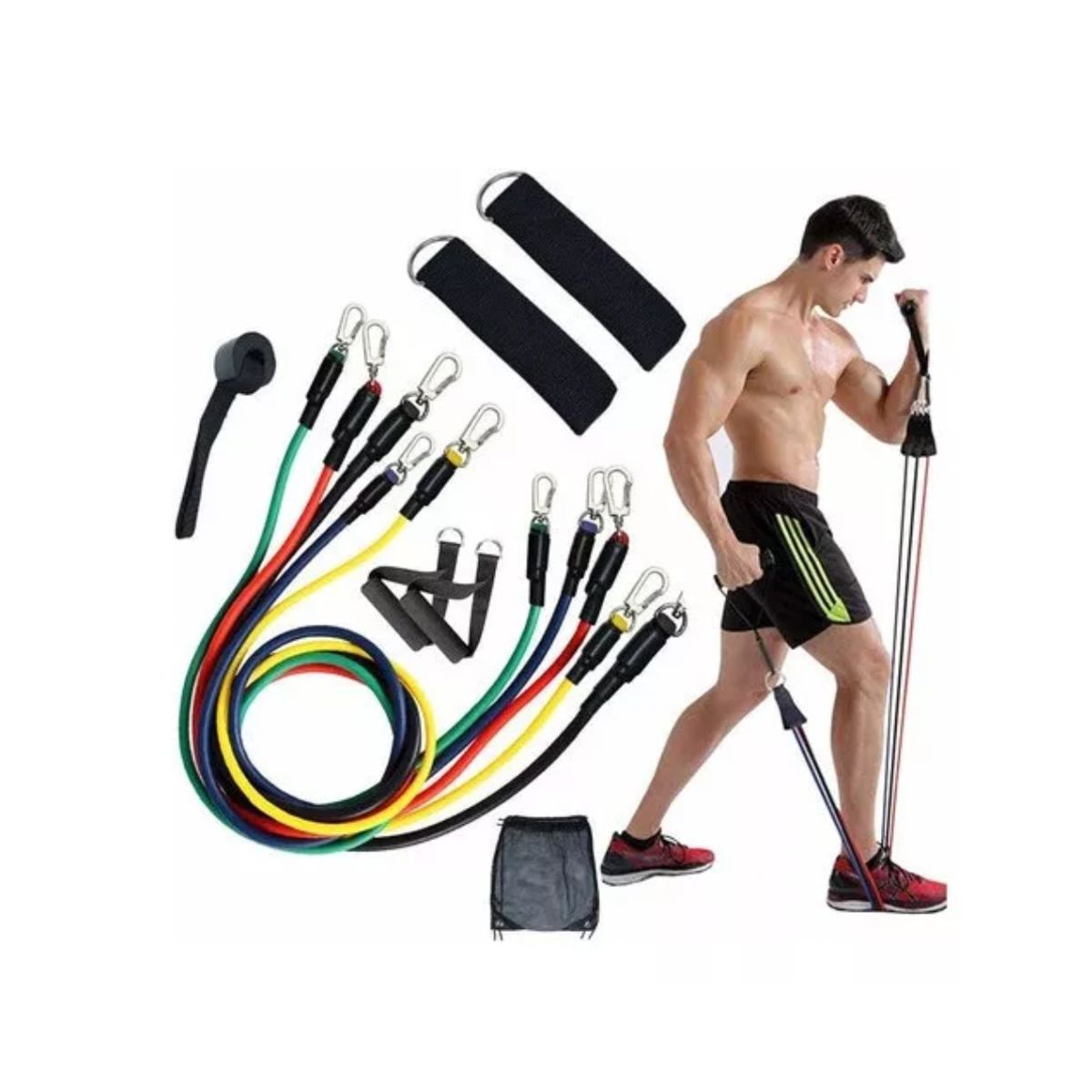 GENERICO - Bandas Elásticas Ejercicios Ligas De Resistencia En Casa