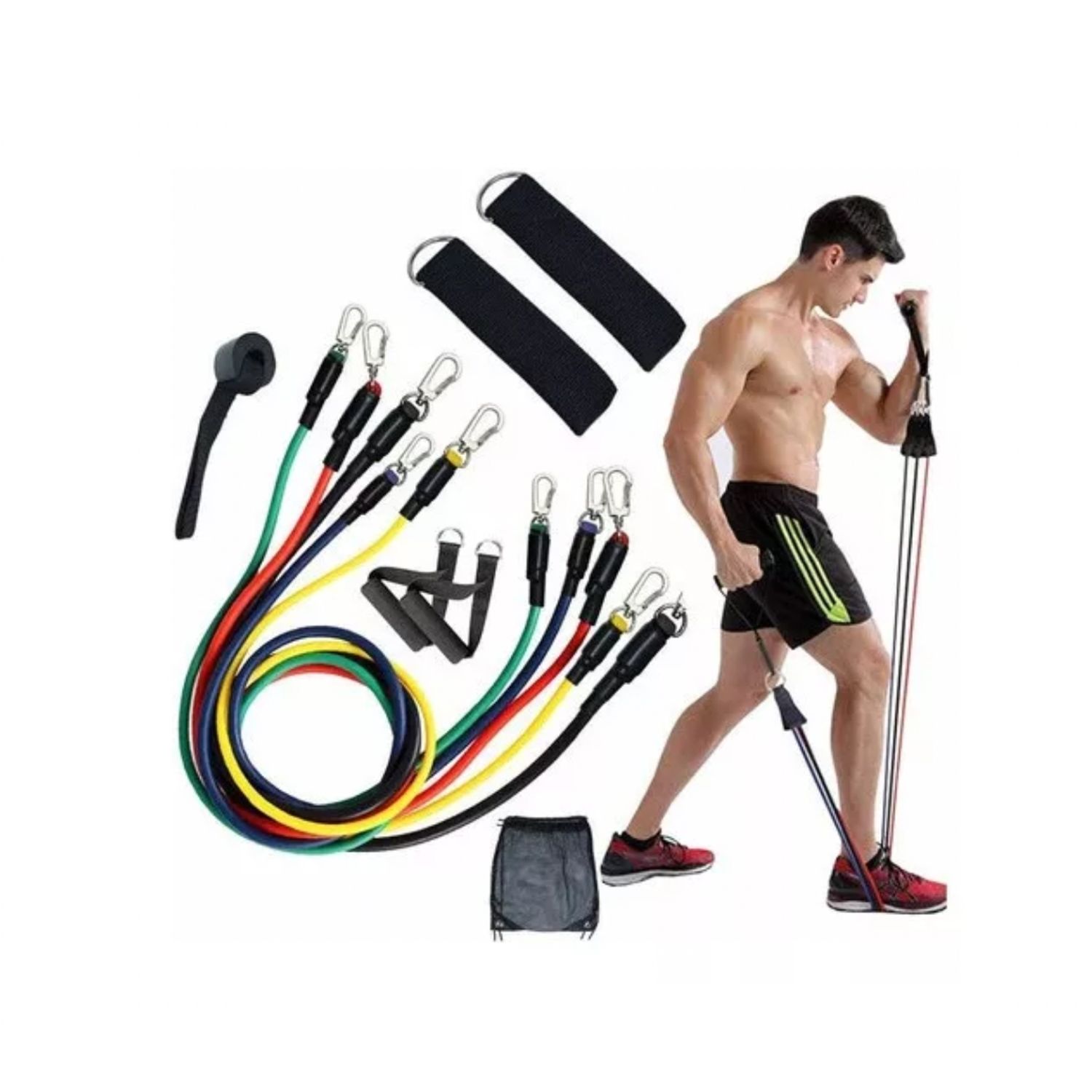 Bandas Elásticas Ejercicios Ligas De Resistencia En Casa Sodimac