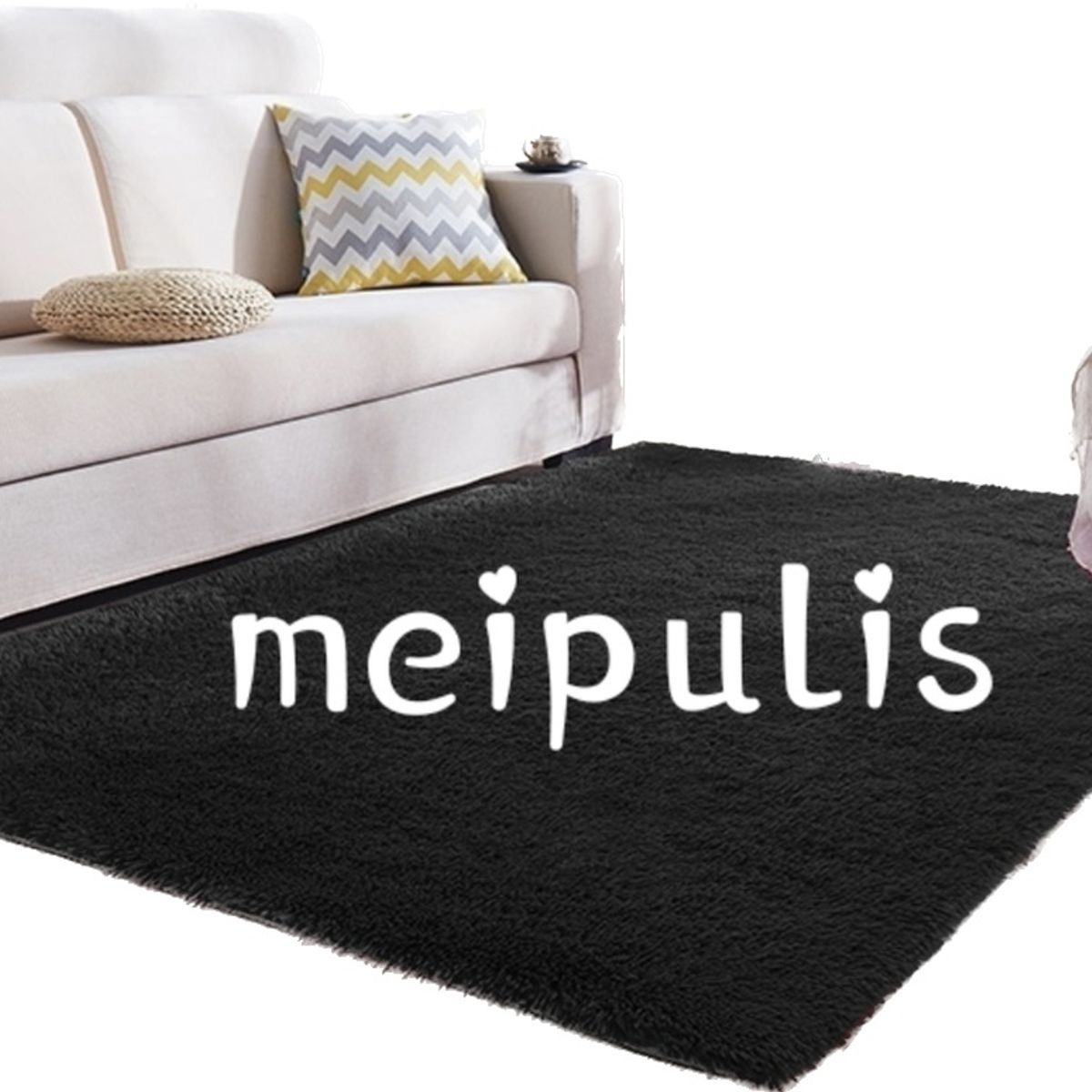 GENERICO - alfombra peluda 200x240cm