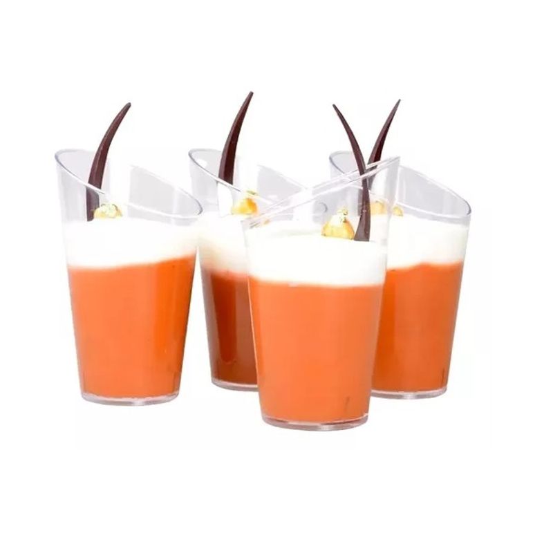 GENERICO - X20 Pocillo Desechable Pocillos Plásticos Para Postres 60ml