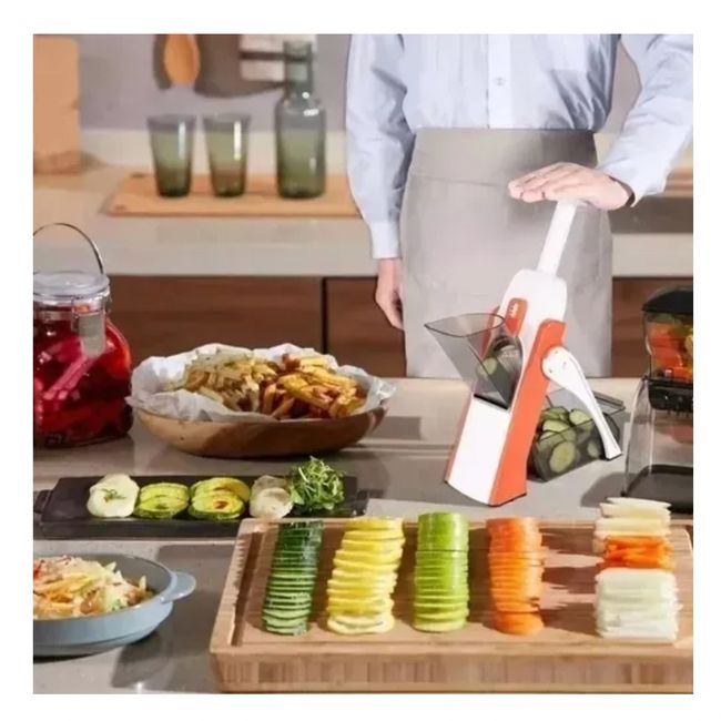 GENERICO - Picador Cortador Manual Multifuncional de Verduras y frutas