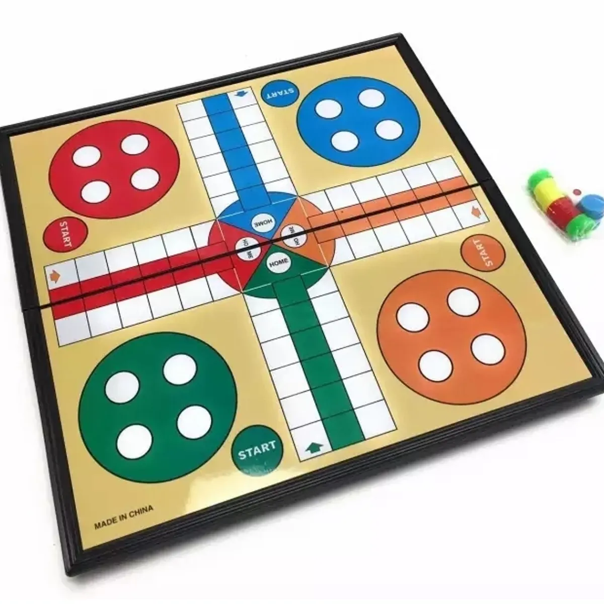 GENERICO - Juego Ludo Clásico Magnético Plegable