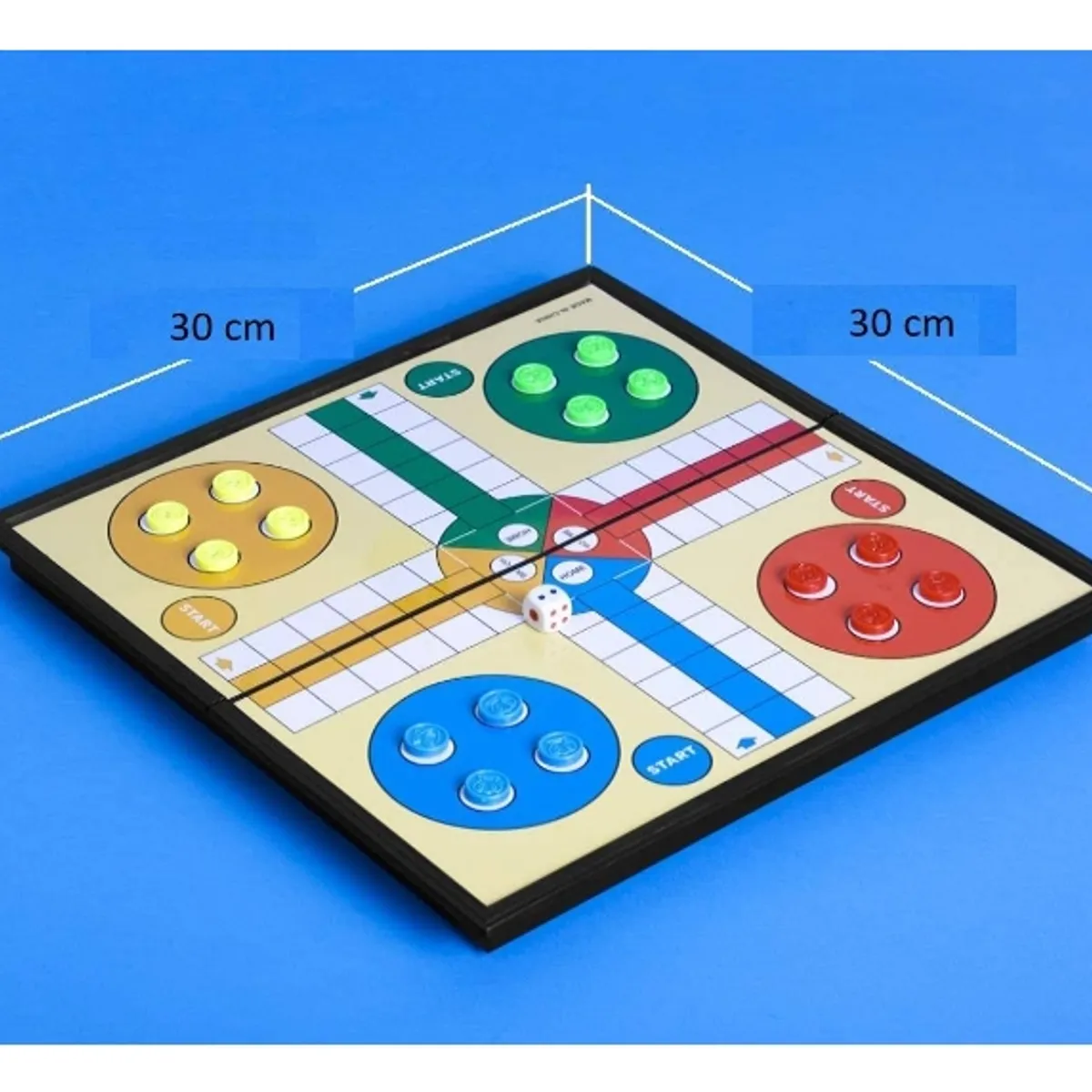 GENERICO - Juego Ludo Clásico Magnético Plegable