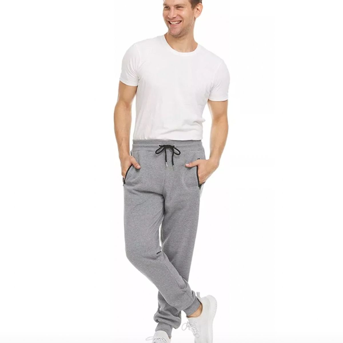 GENERICO - Pack 3 !!! Pantalon Buzo Hombre Jogger Cargo Con Polar
