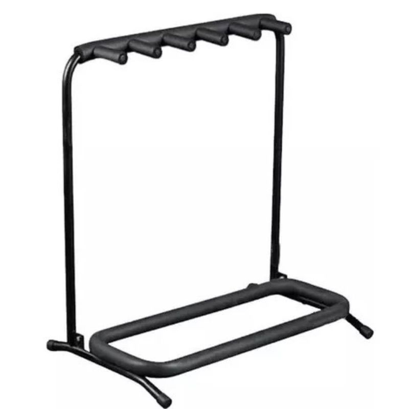 GENERICO - Atril Rack Soporte Para 5 Guitarras o Bajos