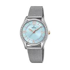 FESTINA - Reloj F20420/3 Celeste Mujer Mademoiselle