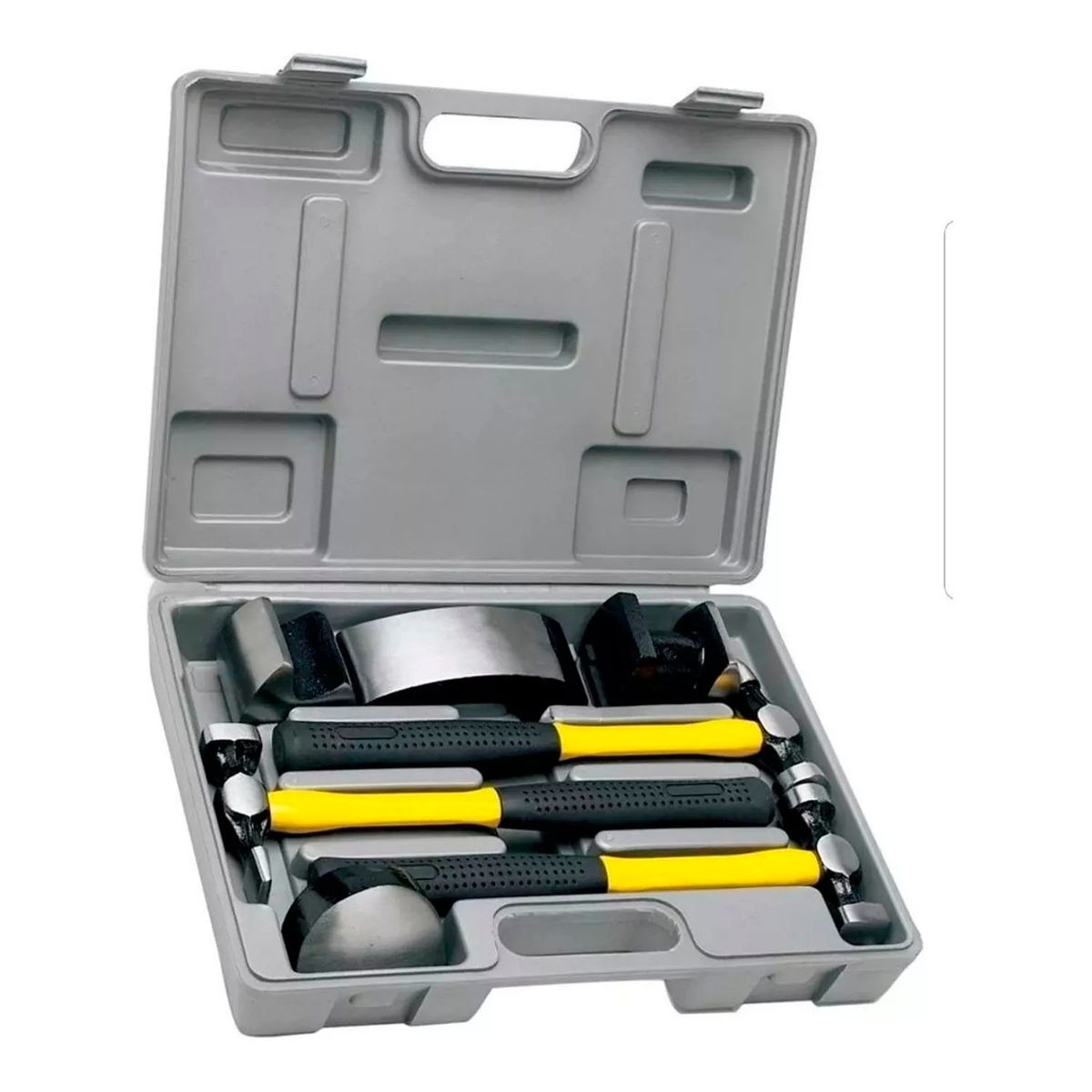 GENERICO - Kit Set 7 Piezas Martillos Desabolladores Crownman