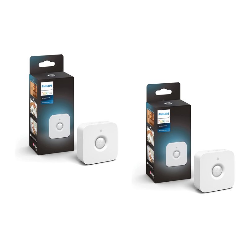 PHILIPS HUE - Set 2 Philips Hue Sensor de Movimiento Zigbee Version Mas Reciente